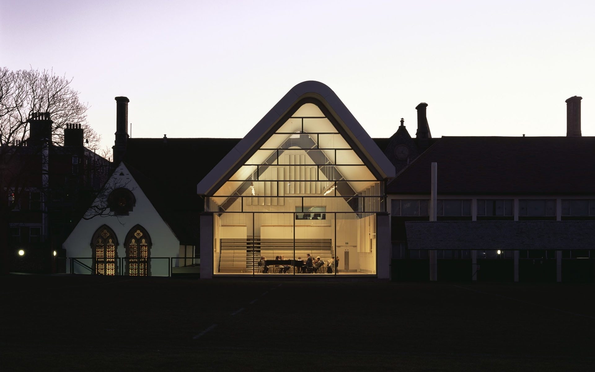 Brighton College Music School — architectural photography