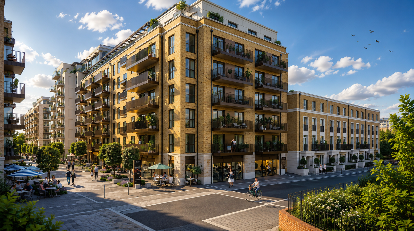 Fulham Reach — glazing and envelope